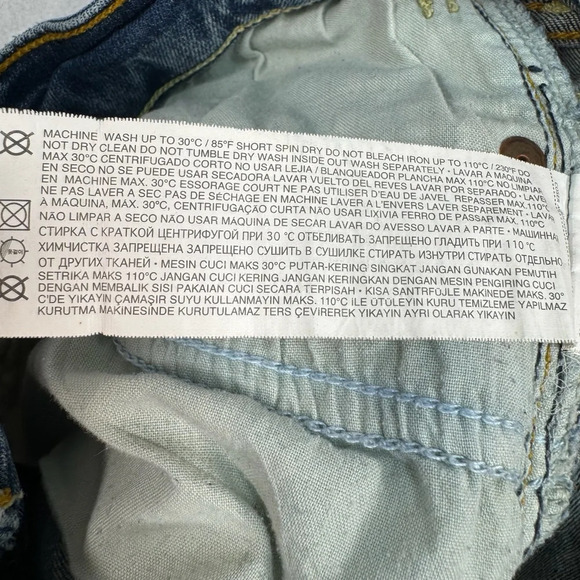 MNG Mango Arizona Skinny Jeans Womens Size 8 Medium Blue Mid Rise - Picture 8 of 16